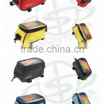 New Sport Waterproof, touch screen Cycling Bike Bicycle Frame Front Tube Bag, For Cell Phone