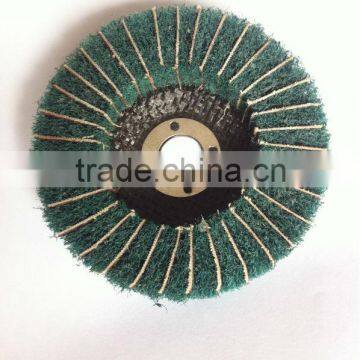 high quality non woven flap disc with fiber glass backing