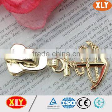 Shenzhen Xly Wholesale Gold Zipper Metal Sllider photo-5