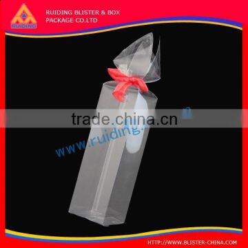 durable and reliable plastic print clear pvc box package for Christmas gift