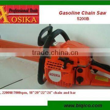 Professional 58cc chainsaw 5800 gasoline chainsaw with CE approved Factory selling directly