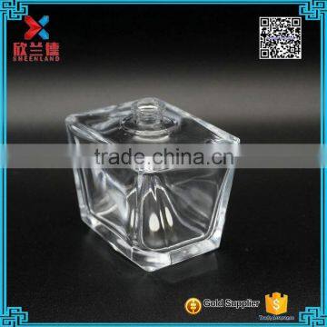 Hot Selling 3 oz Clear Glass Perfume Bottle With Pump Sprayer