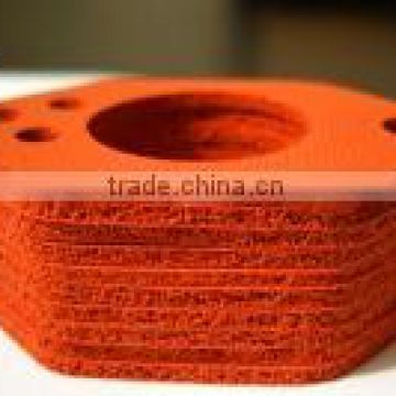 Flame retardant silicone sponge