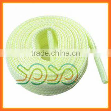 2016 Hangzhou YO YO Fluorescent Shoe Laces Glow Shoe Laces el Shoe Laces With MOQ 50 Pairs photo-5