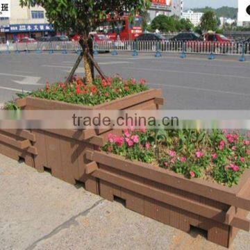 outdoor wood plastic composite large beautiful pots