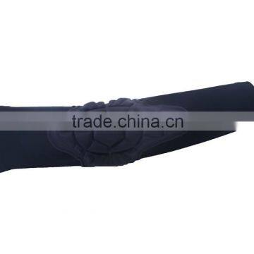 Top Quality Customized Breathable Lycra Basketball Arm Sleeves Professional Compresion Cycling Arm Warmer With a Pad photo-2