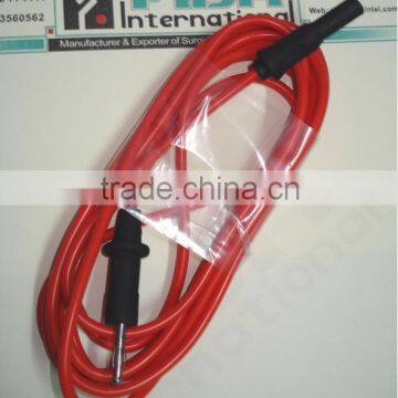 Silicon Monopolar instruments Laparoscopic Silicon Cable Laparoscopic Silicon Monopolar Cord Laparoscopic Instruments