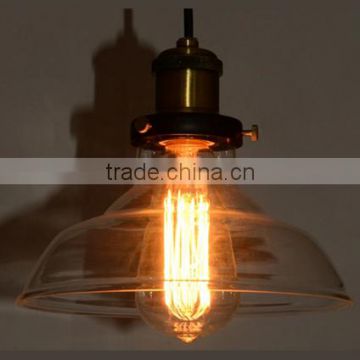 classic Edison bulb home decor glass pendant lighting