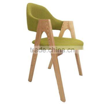 wholesale wood design dining chair fabric