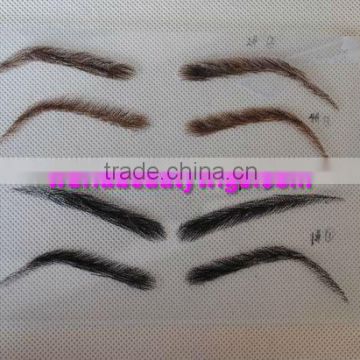 full hand made human hair lace base eyebrows