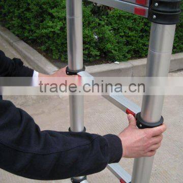 Aluminum Telescopic Ladder 2m,2.6m ,3.2m,3.8m.