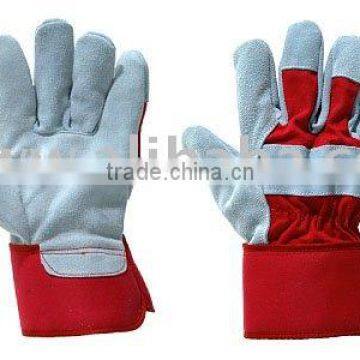 Work Gloves / Rigger Gloves / Cow Split Leather Gloves.