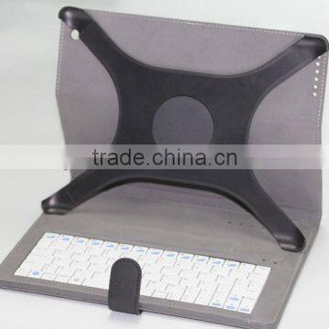 2013 newest solar charger detachable bluetooth keyboard case for ipad 3