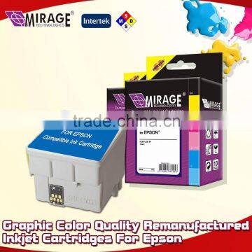 Graphic Color Quality Remanufactured Inkjet Cartridges For Epson