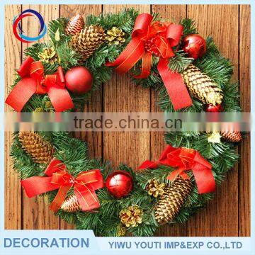 Latest Hot Selling christmas wreath 12 inch