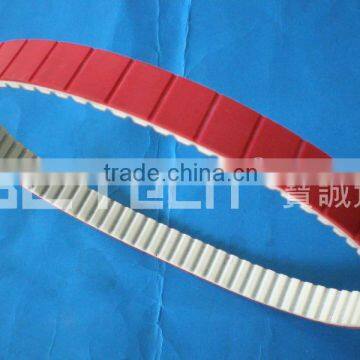 Timing belt with rubber&grooving