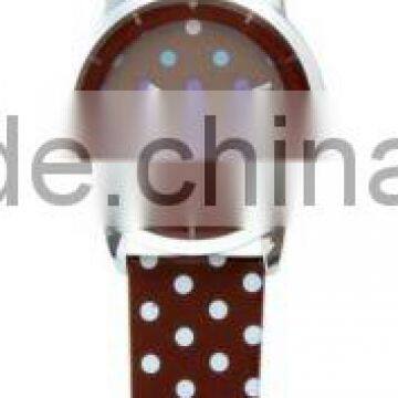 2012 Hot-Sell Leather Strap Alloy Watch