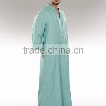 High quality Daffah thobe Arabian robe Saudi Style Muslim clothing for man