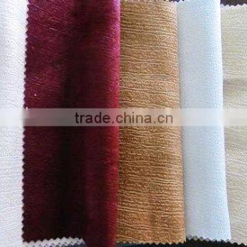 100% Polyester Soft Hand Feel Suede Blackout Fabric for Curtain photo-3
