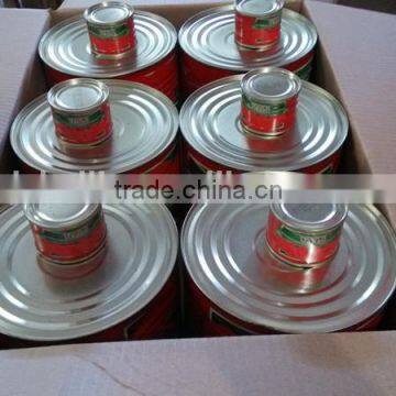 Canned Tomato Paste --- 2.2kg and 70gr, each 6tins in carton