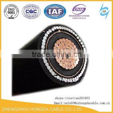 Medium voltage Copper/Aluminum Conductor Steel wire/tape armoured power cable 70mm2 95mm2 120mm2 150mm2 185mm2 240mm2 300mm2