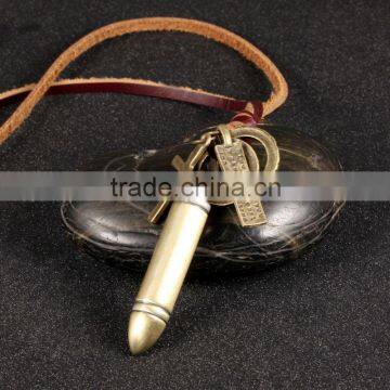 Hot Sale 2016 Fashion Bullet Mens Titanium Necklace Cord Wholesale photo-4