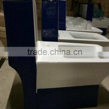 Porcelain Washdown Grey Colored Toilets 240 photo-4
