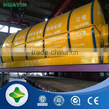 Mobile small pyrolysis of plastic