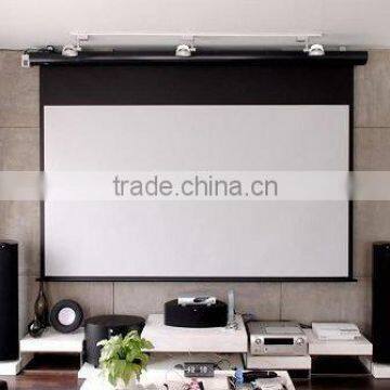 Glass beaded projector screen