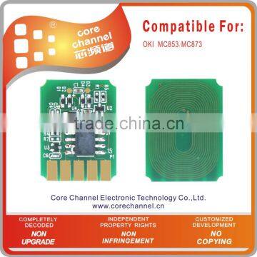 Toner IC Chip for OKIs MC873 10K