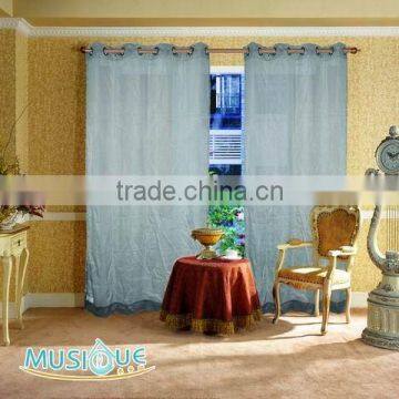 100% Polyester Voile Sheer Curtain