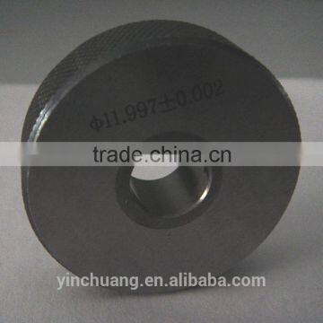 High precision customized tungsten carbide plug gauge ring gauge