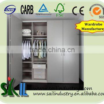 Swing Door Wardrobe Wardrobe Cabinet Storage Cabinet