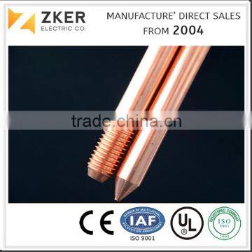 Pointed Copper Coated Steel Ground Rod