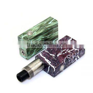 Beautiful texture e cig china wholesale yep sub two box mod with floating copper pin