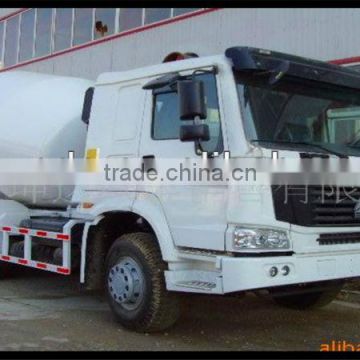 CNHTC product----HOWO 6x4 8 cube meters concrete mixers truck with steel wire tire and powerful engine