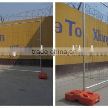 Australian standard steel wire mesh temporary fence comply to AS4687 - 2100mm x 2400mm