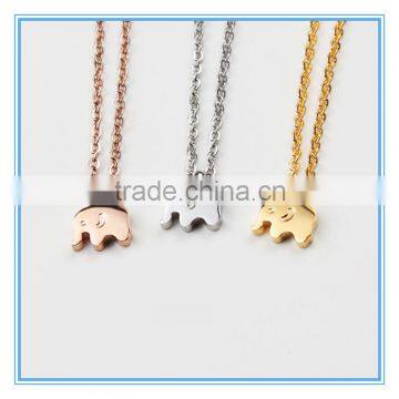 Fashion Mini Baby Elephant Clavicle Chain Necklace