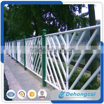 Hot Galvanized Steel Decorative Residential Wholesale Wrought Iron Fence