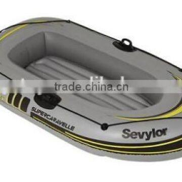 plastic PVC inflatable rowing drift boat