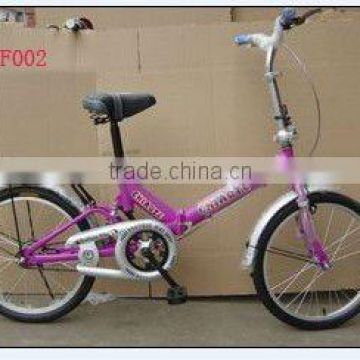 colorful foldable bicycle