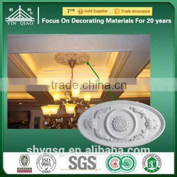 Good Quality Eco-friendly Embossed Gypsum Rosettes