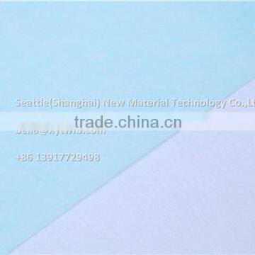 white/light blue/deep green nonwoven fabric for medical use