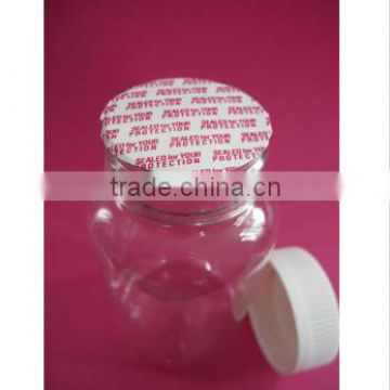 pet induction cap seal liner for foodstuff bottle