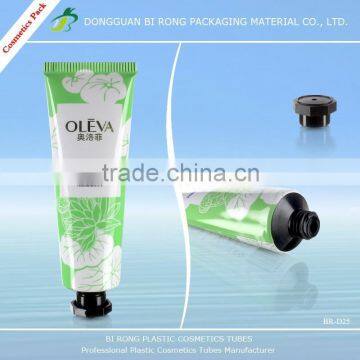 Capacity 30ml and Aluminum/Plastic material Cosmetic tube for Hand Cream