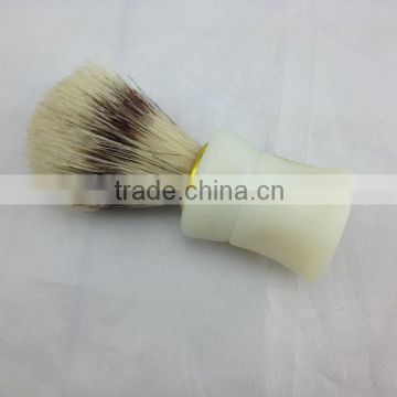 shave brush synthetic hair acrylic handle tool