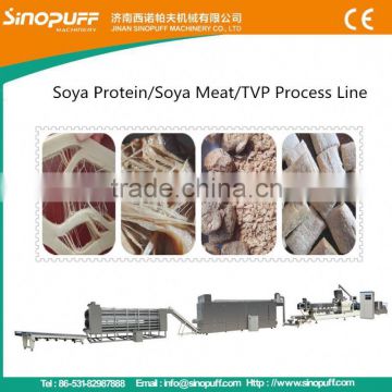 Textured Vegetable Protein Production Machine Line/Automatic Textrue Soya Protein Food Processing Line