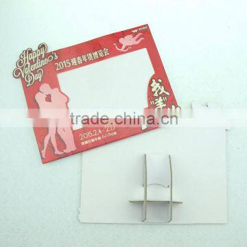 Custom cardboard print logo latest design love baby photo frame