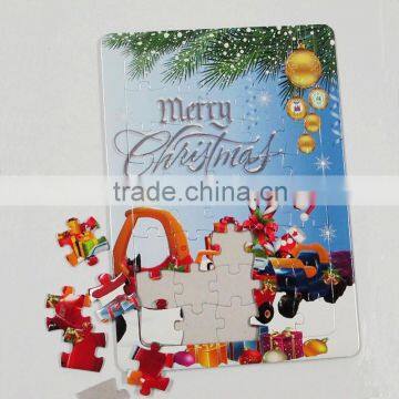 Carton printing jigsaw puzzle lamp machine prices 3d puzzle diy toy