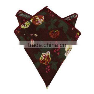 August Henderson Floral Pocket Square